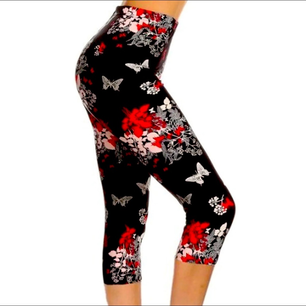 Capri Leggings Butterflies